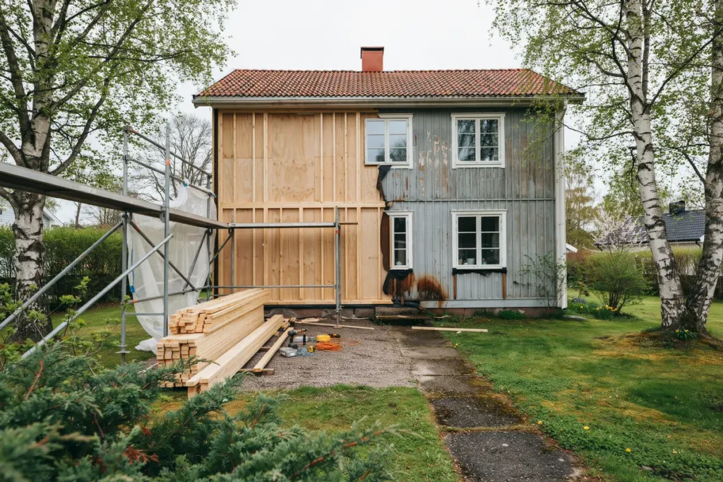 byta panel p huset tecken p r tskador r tt tr slag och smart planering f r ett h llbart resultat